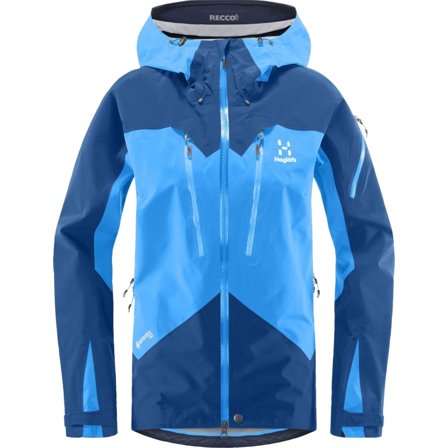 Haglöfs Spitz Jacket Women's Women shell jackets Blue S