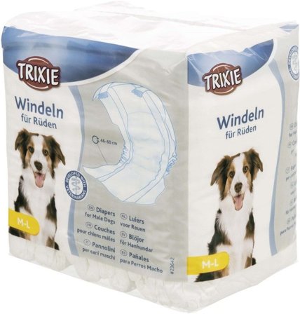 Trixie Blöjor för Hanhund M-L 46-60 cm 12-pack