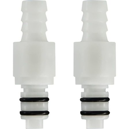 2 STK Quick Connector Quick Shut-Off Slangesamlingsrørforbindelse