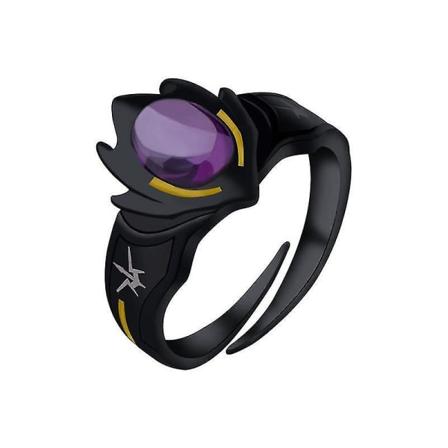 Anime Code Geass Lelouch Lamperouge Cosplay Ring Justerbare legeringsringe Smykker Unisex Gaverekvisitter Tilbehør