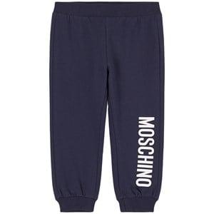 Moschino Branded Sweatpants Navy - Bottoms - 3-4 years - Navy