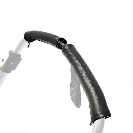 Rattailan kahvan suojakotelo Bugaboo Bee3 Bee5 Bee+ -vaunuille, PU-nahkaa, käsivarren suojakotelo, musta