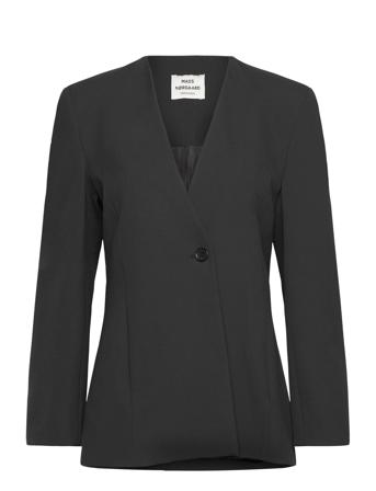 Mads Nørgaard Recycled Sportina Fusia Blazer Svart