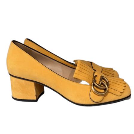 Gucci Vintage Pre-owned Pumps , Bruin , Dames , Maat: 37 EU