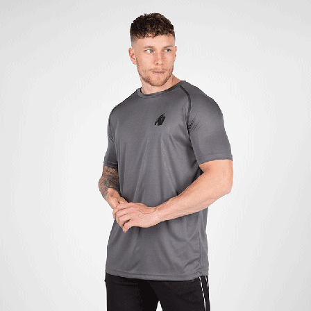 T-shirts Gorilla Wear Performance T-Shirt, Grey - Bodyman.dk