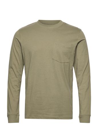 Jwhtanby Tee Ls Crew Neck Green Jack & J S