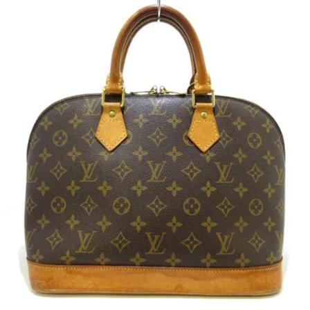Louis Vuitton Vintage Pre-owned Polyester Alma , Bruin , Dames , Maat: ONE Size Vintage Tassen