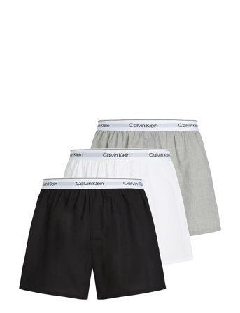 Boxer Slim 3Pk Black Calvin Klein