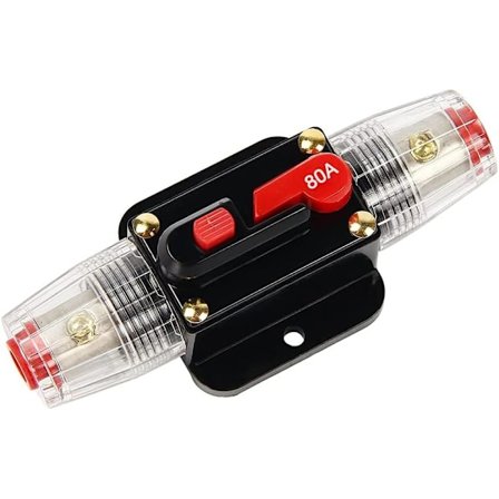 80A Automatisk Vanntett Sikring, 12V-24 Inline Sikringsholder