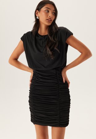 SELECTED Slfslim Mira Reversible Sl Sho Black Vaatteet