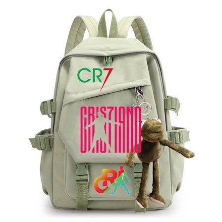 CR7 axelväska mode trend student enkel ryggsäck