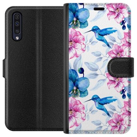 Kompatibelt Plånboksfodral till Samsung Samsung Galaxy A50 Hummingbird
