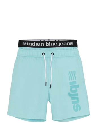 Indian Blue Jeans Beachshorts Fancy Waistband - Blue - 128