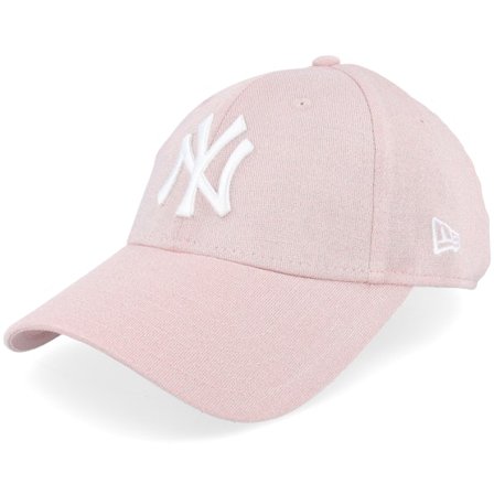 New Era - MLB Pink adjustable Kasket - New York Yankees Womens Glitter 9FORTY Pink/White Adjustable @ Hatstore