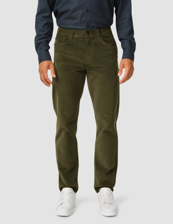 Shaping New Tomorrow - Corduroy Pants - Nightfall Green - Male - Size 30/30