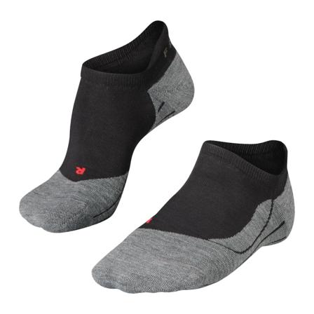 Falke RU4 Invisible Men's Running No Show Socks Men workout socks Black 44-45