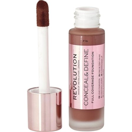 Makeup Revolution Conceal & Define Foundation F16
