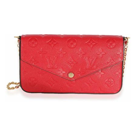 Louis Vuitton Vintage Shoulder Bags Rød, Dame Vintage Tasker, Størrelse: ONE Size