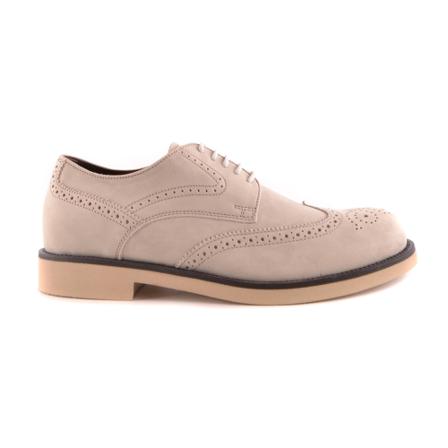 Tod's, Derby Grijs, Heren, Maat:41 EU