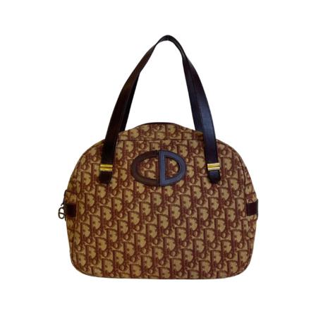 Dior Vintage, Pre-owned Handbag Rood, Dames, Maat:ONE Size,leer