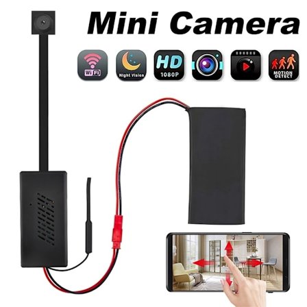 Mini Wifi Nattläge Rörelseaktiverad Kamera Övervakningskamera