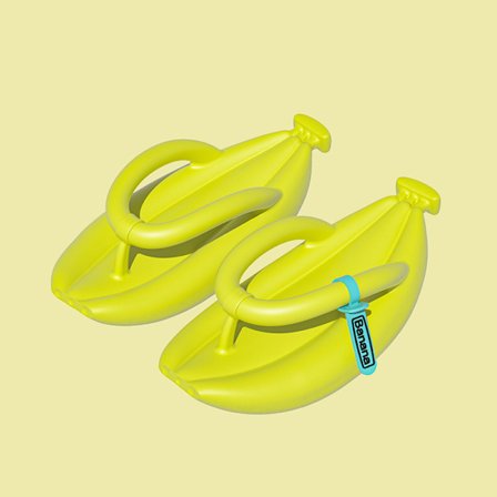 sommer stepping bananfølelse av sklisikre sandaler Z X