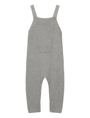 Mango | Long Knitted Dungarees | 6-9M