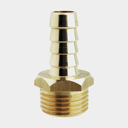 Raccordo Maestrini Male Hose Tail, ottone, 1/2" G (BSP) (maschio) a tubo da 16 mm (5/8")