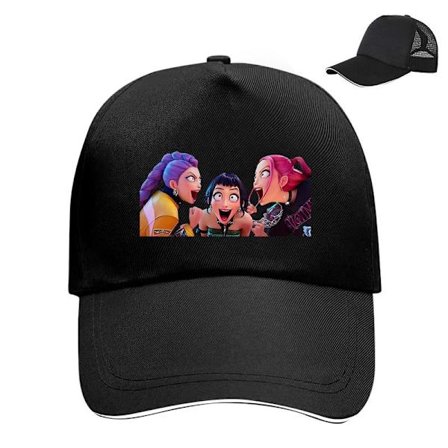 Kpop Hunters Baseball Cap Åndbar Mesh Cap Børn