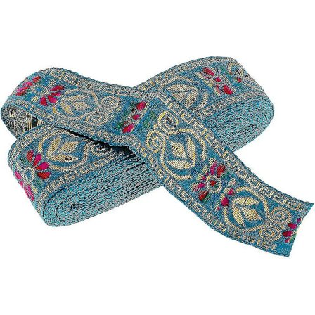 Jacquard Trim Fletning Broderet Bånd Håndværk Syning Retro Boho Etnisk Stof Bånd Trim Til Syning Håndværk Projekter 7m 6 Stilarter At Vælge