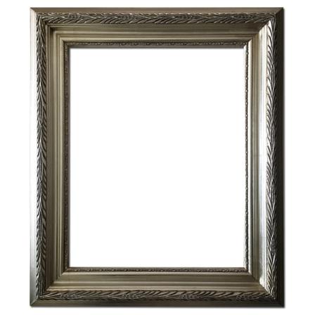 40x50 Cm Eller 16x20 Ins, Träram I Silver Silver