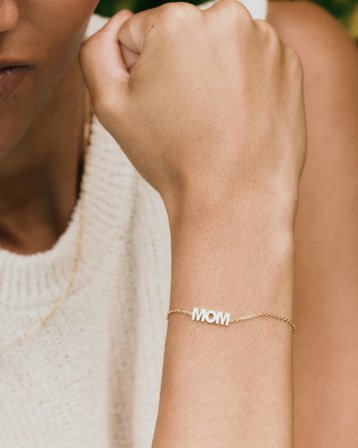 Edblad Mom Bracelet Gyllen Smykker Jente - Kids Brand Store