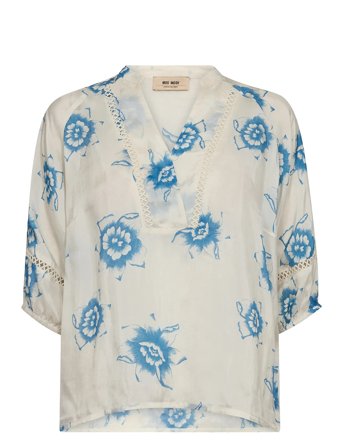 MOS MOSH Mmaleyna Floralisal Blouse - Cream - XL