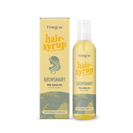 Hoegoa Rosemary Pre Wash Oil nærer hodebunnen, mykgjør håret, fukter håret og gir næring til håret