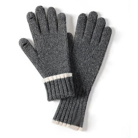 Dam Twist Stickad Med Touch Screen Palm Patch