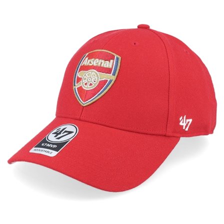 47 Brand - Rojo adjustable Gorra - Arsenal 47 Mvp Cap Red Adjustable @ Hatstore