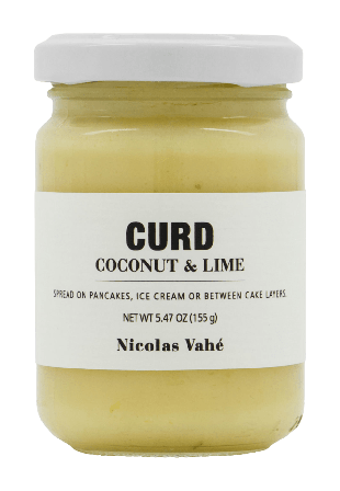 Nicolas Vahé Curd Kokos & lime 155 g Skafferi torrvaror Unisex Transparant ONESIZE