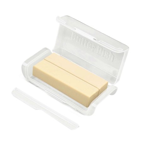 Kjøkkenoppbevaring Forsegling Smør Delingsboks Smør Delings Oppbevaringsboks med Lokk Kjøleskap Smør Organiserere Osteboks