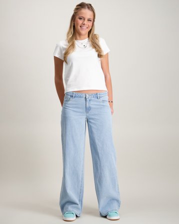 LMTD KIZZA DNM LW WIDE PANT Blau Jeans Mädchen - Kids Brand Store