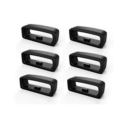 6 kpl Korvaavat kiinnitysrenkaat Yhteensopiva Garmin Forerunner 220 235 230 35 745 620 630 735xt -rannekkeiden liittimen kanssa