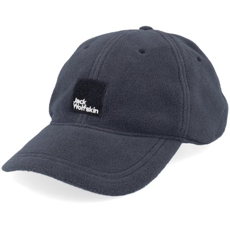 Jack Wolfskin - Black - unconstructed - Cap - Bockenheim Cap Granite Black Dad Cap - Hatstore