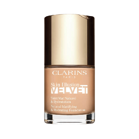 Clarins Skin Illusion Velvet Foundation Unisex 30 ML