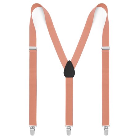 Slanke Koralrøde Seler til mænd - Clip-on seler