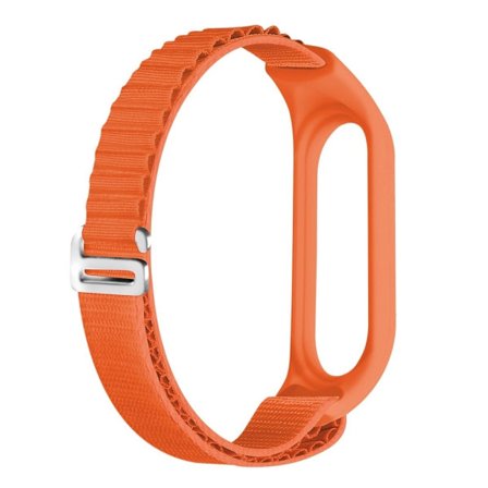 Xiaomi Mi Band 7 / 6 / 5 alpine loop nylon urrem - Orange