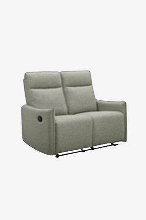 Loft24 - Soffa 2 sittplatser med manuell funktion Lugo - Grön - 2-sits soffor - Från Homeroom