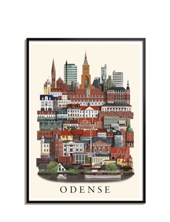 Odense Standard Poster Patterned Martin Schwartz