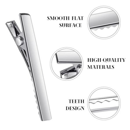 50 st Hårspännen i Metall - Silver