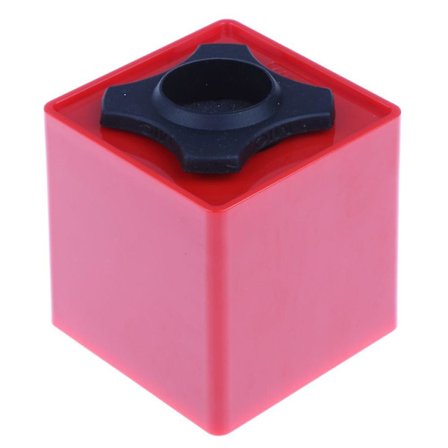 Firkantet terningformet interview DIY-station mikrofon mikrofon flag station rød