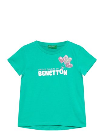 T-Shirt Green United Colors Of Benetton