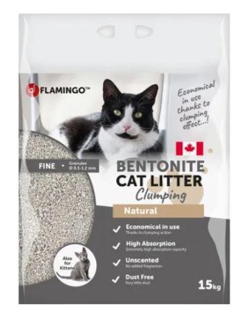 Pet Plus Natural Kattesand - 15kg